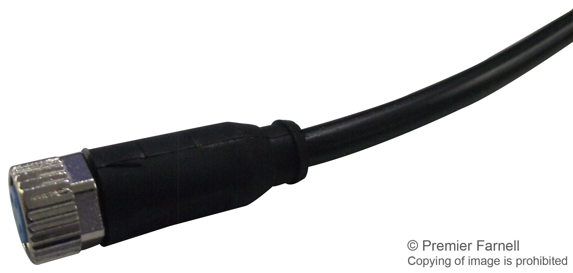 1-2273001-1 SENSOR CORD, 3P, M8 RCPT-FREE END, 1.5M TE CONNECTIVITY