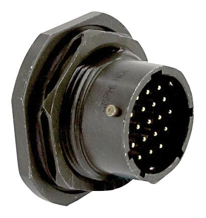 PT07E20-39P CIRCULAR CONNECTOR, RCPT, 20-39, JAM NUT AMPHENOL INDUSTRIAL