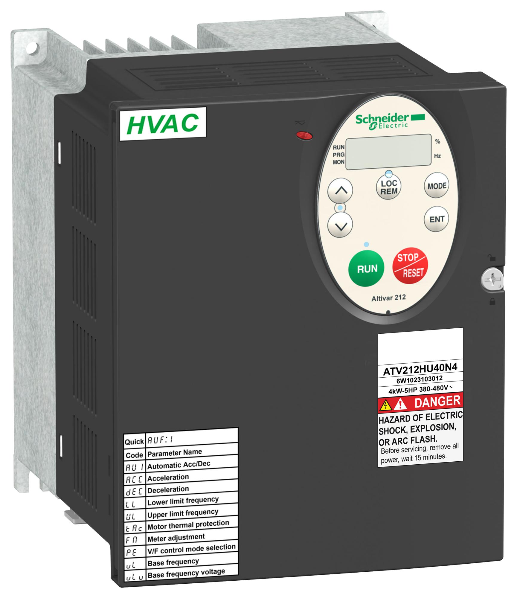 ATV212HU30N4 VARIABLE SPEED DRIVE, 3PH, 3KW SCHNEIDER ELECTRIC