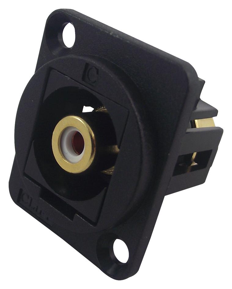 CP30231 ADAPTOR W/ CSK HOLE, PHONO RCPT, WHITE CLIFF ELECTRONIC COMPONENTS