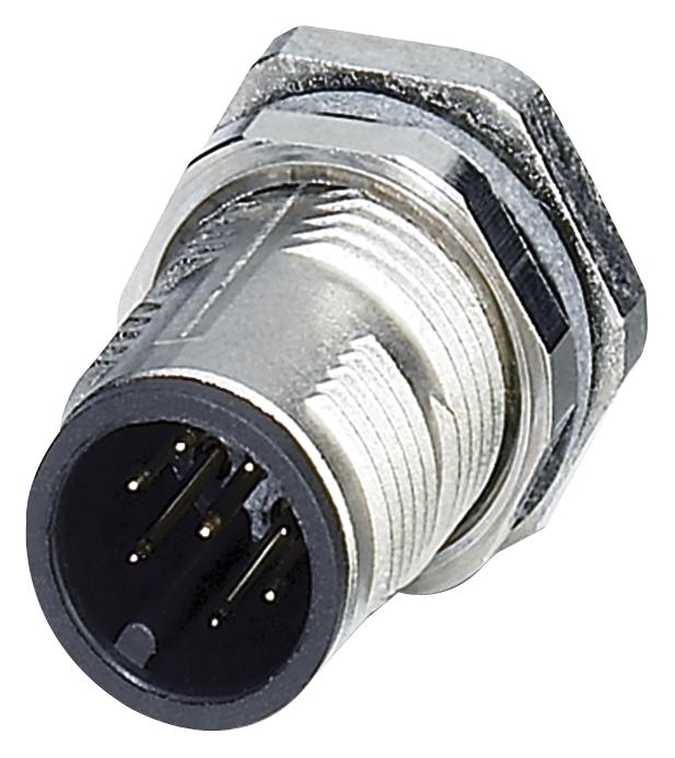 SACC-DSI-MS-8CON-M12 SCO SENSOR CONNECTOR, M12, PLUG, 8POS, PANEL PHOENIX CONTACT