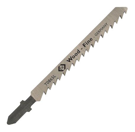 T0865L BLADE, WOOD, 75MM, STEEL, 5PCS CK TOOLS