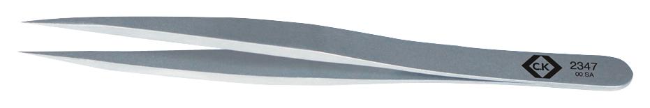 T2347 PRECISION TWEEZER, FLAT TIP, 123MM CK TOOLS