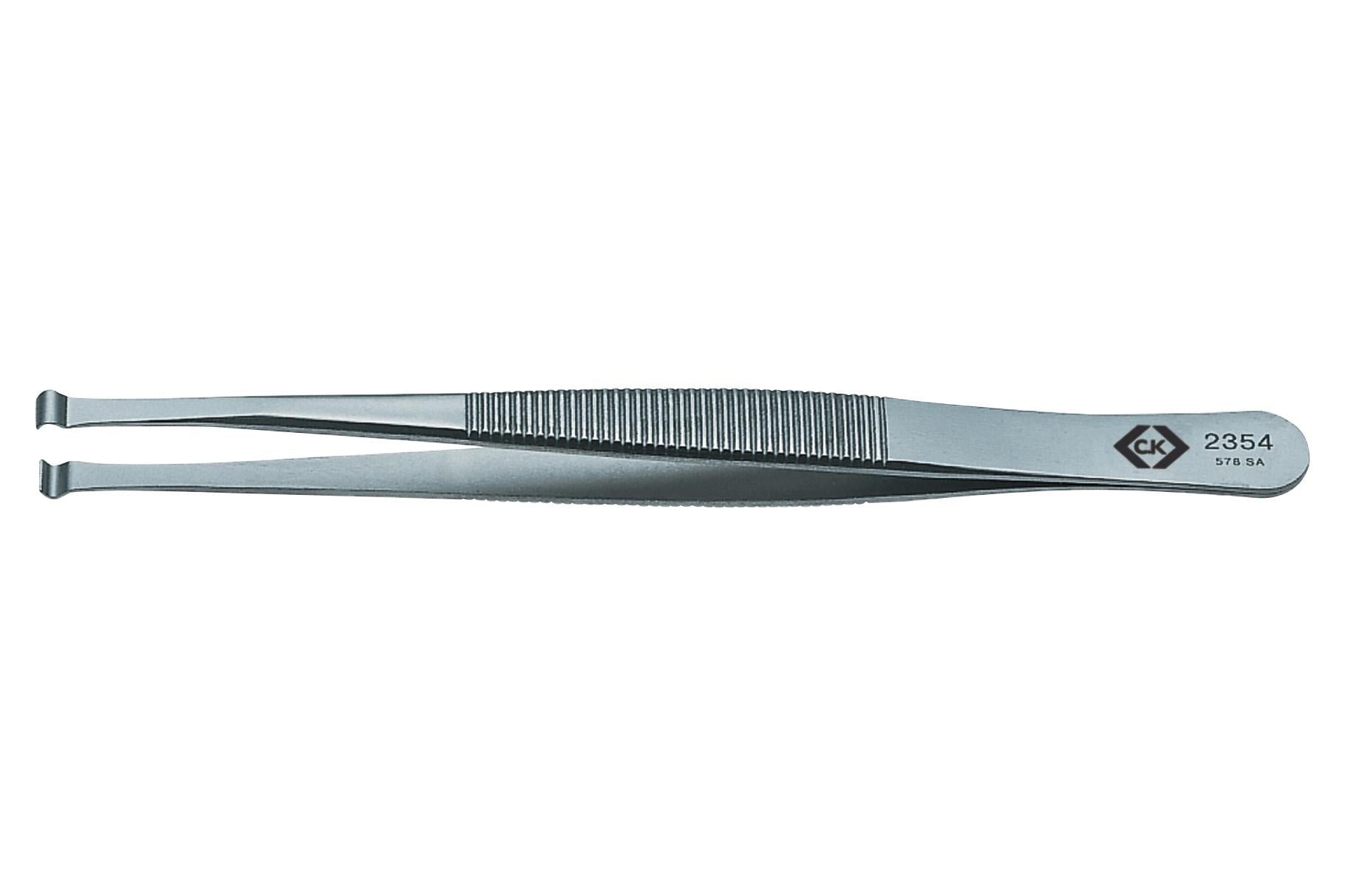 T2354 PRECISION TWEEZER, ROUND TIP, 115MM CK TOOLS