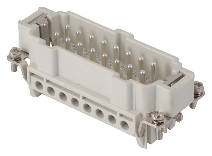 7316.6105.0 HEAVY DUTY INSERT, PLUG, 16POS, 20-14AWG MOLEX / GWCONNECT