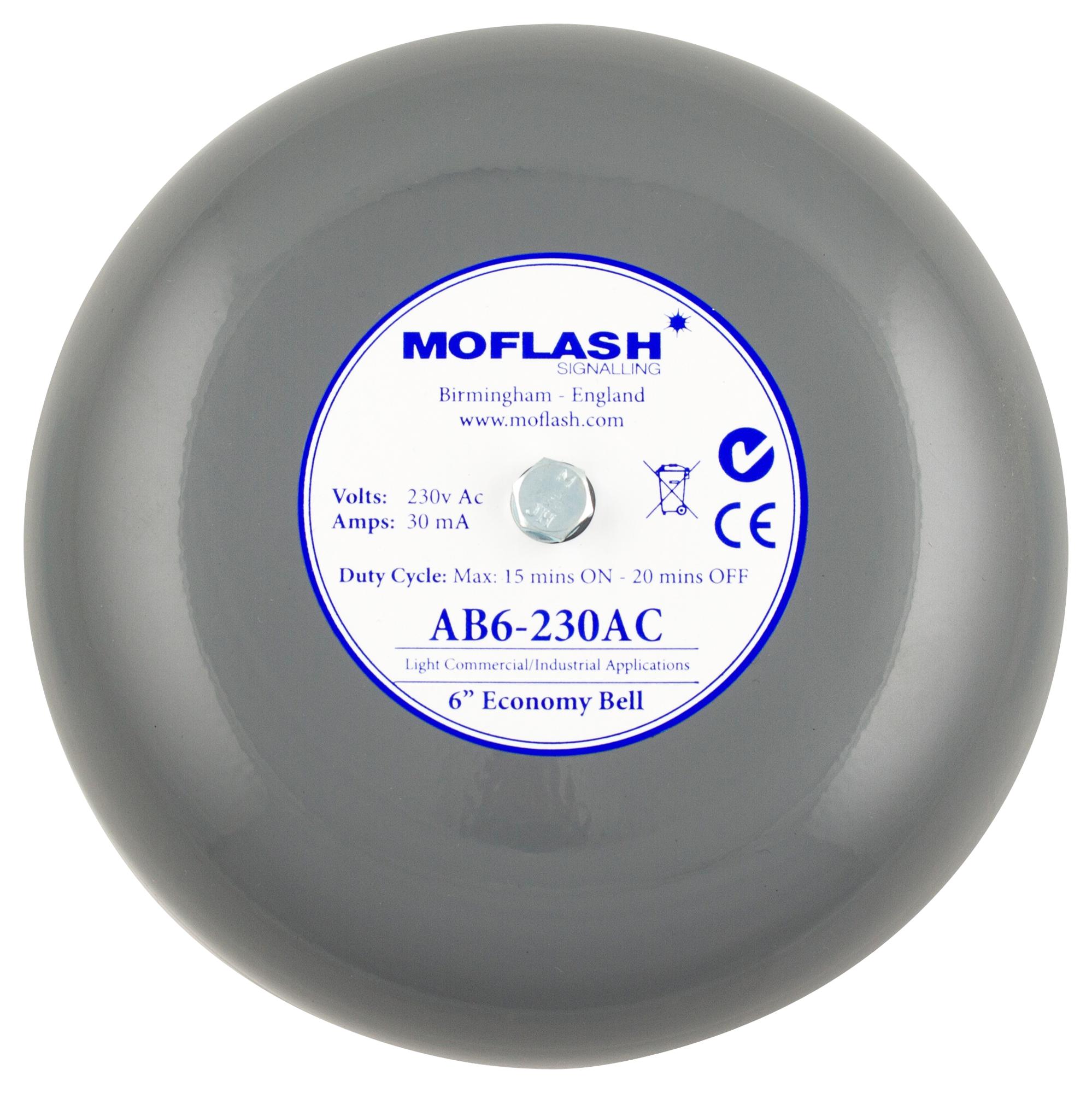 AB6-230AC AUDIO SIGNAL INDICATOR, 100DB, 230VAC MOFLASH SIGNALLING