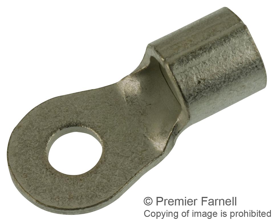 130560 TERMINAL, RING TONGUE, 1/4", 4AWG AMP - TE CONNECTIVITY