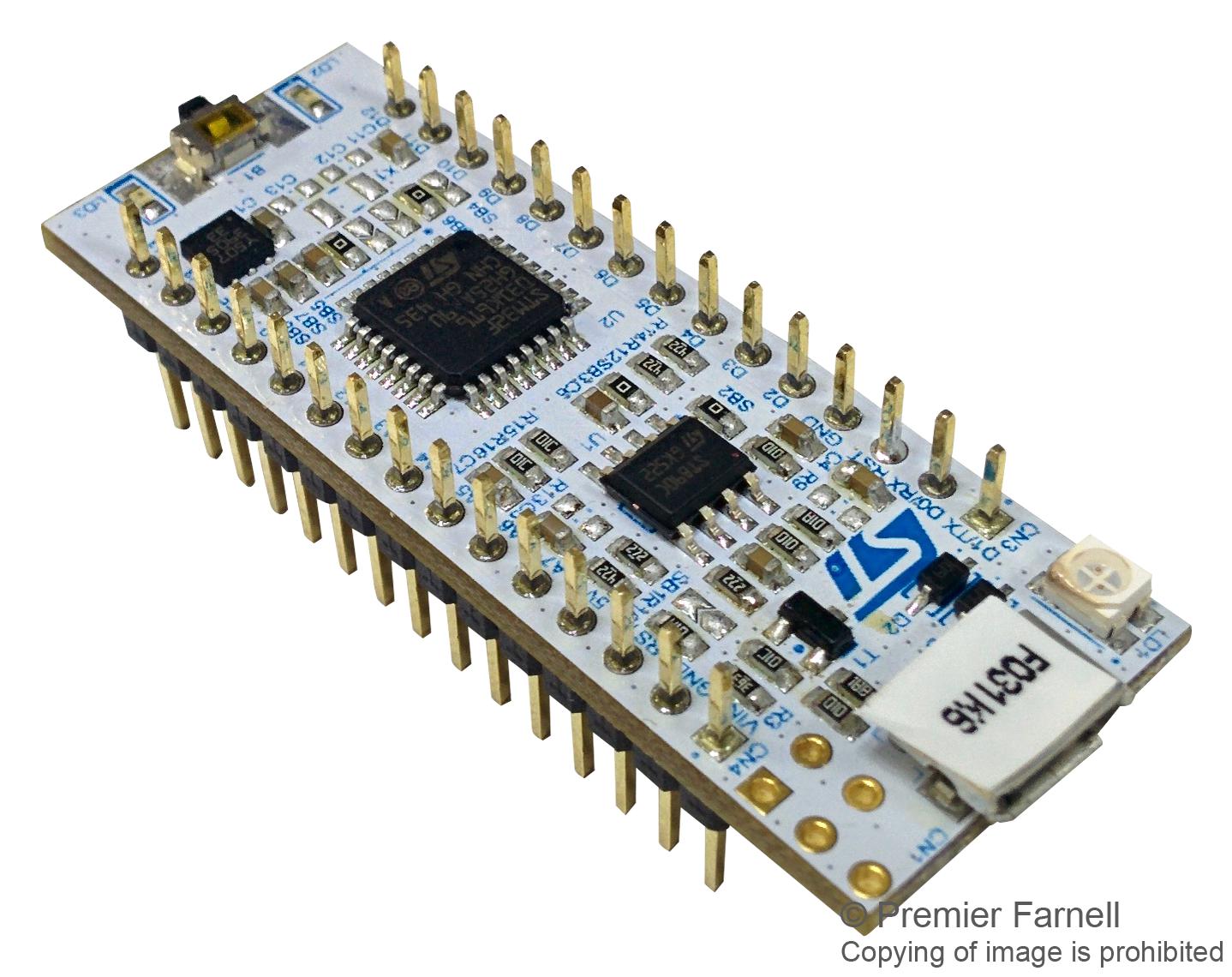 NUCLEO-F031K6 DEV BOARD, NUCLEO-32 MCU STMICROELECTRONICS
