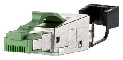 130E405032PE CONNECTOR, RJ45, PLUG, 4P4C, CAT5 METZ CONNECT