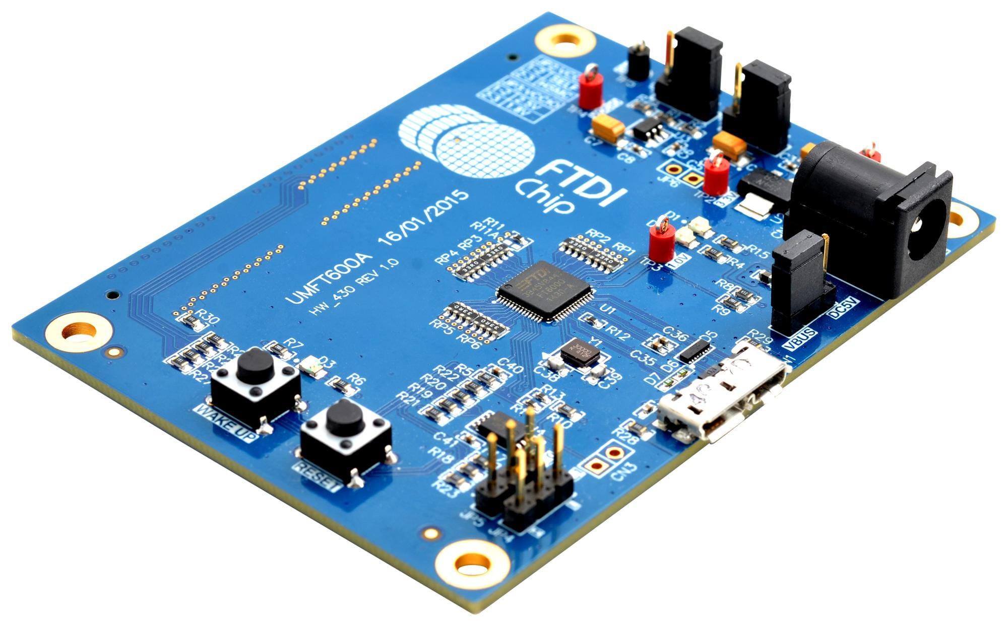 UMFT600A-B EVAL BOARD, 16BIT FIFO TO USB 3.0 BRIDGE FTDI