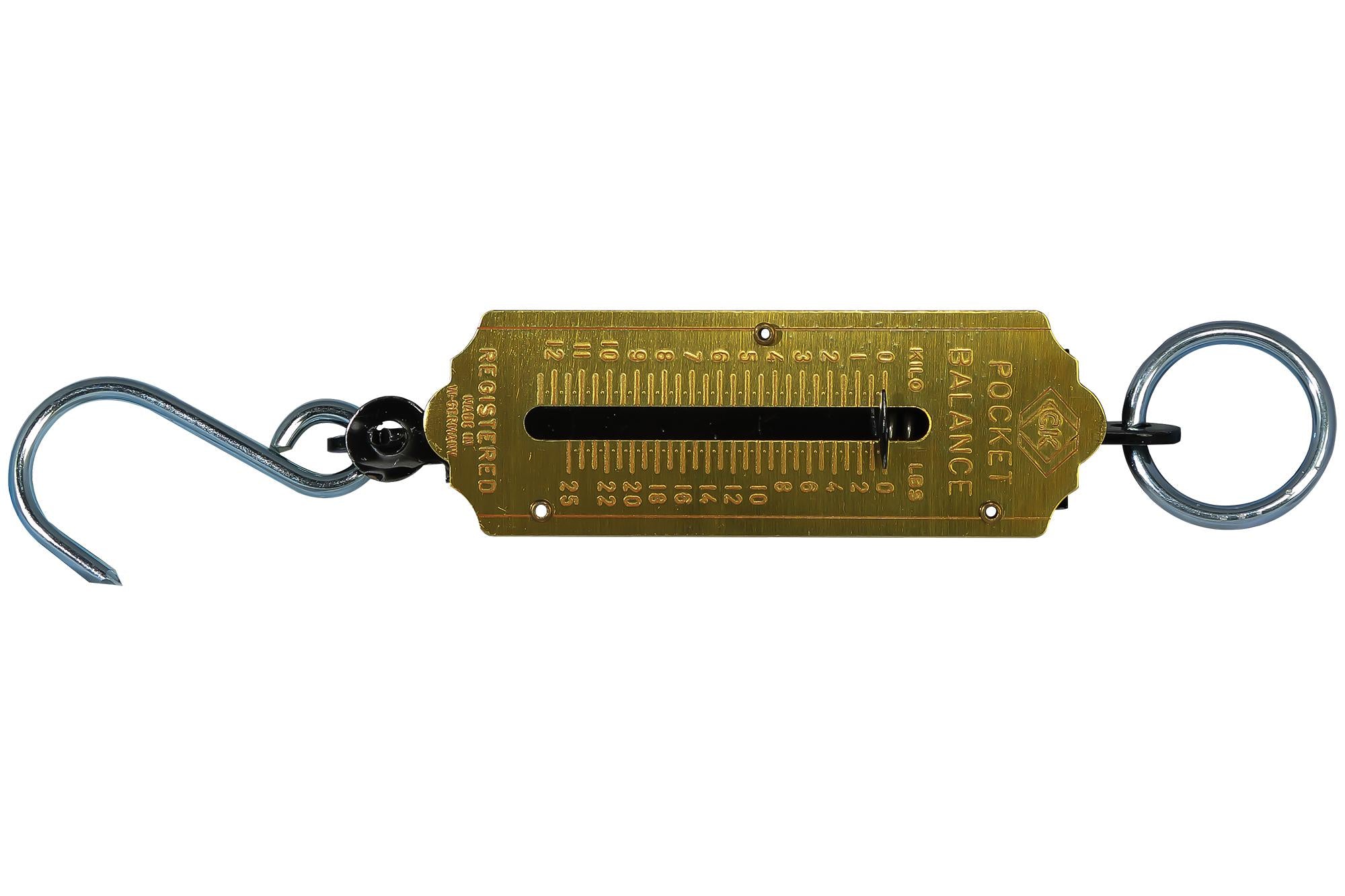 T6202 025 POCKET BALANCE, 12.5KG, TIN HOOK CK TOOLS