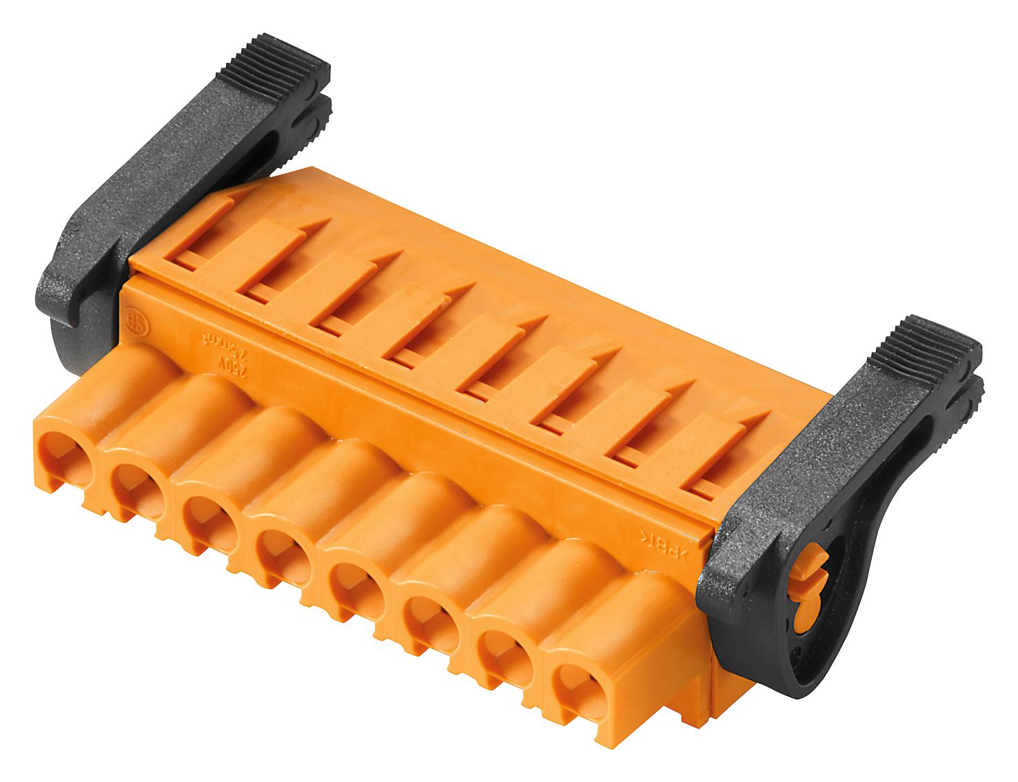 1087300000 TERMINAL BLOCK, PLUGGABLE, 7POS, 12AWG WEIDMULLER
