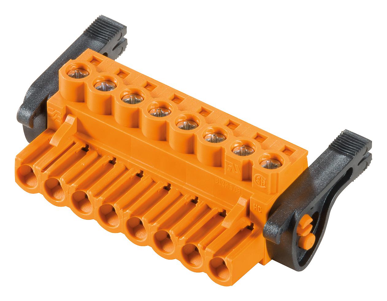 1944890000 TERMINAL BLOCK, PLUGGABLE, 8POS, 12AWG WEIDMULLER