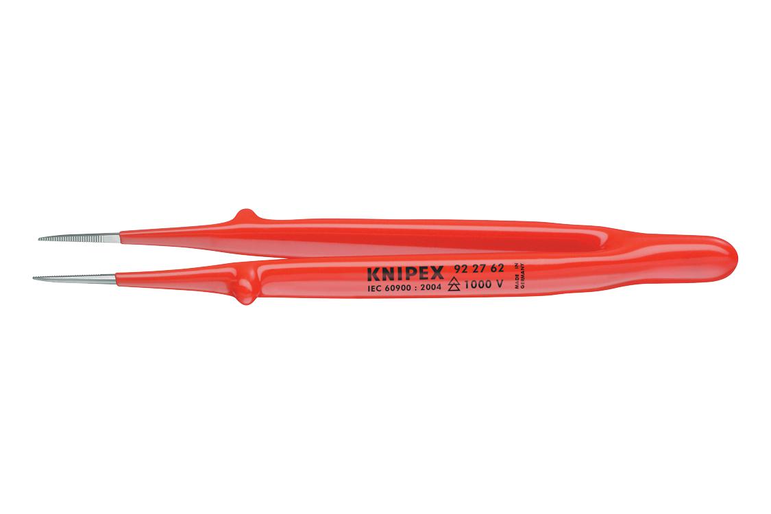 92 27 62 PRECISION TWEEZER, 150MM, STEEL KNIPEX