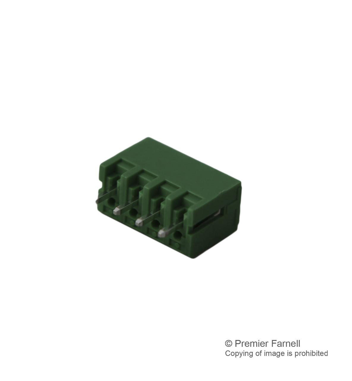 20.155MV/4-E TERMINAL BLOCK, HEADER, 4POS, TH IMO PRECISION CONTROLS