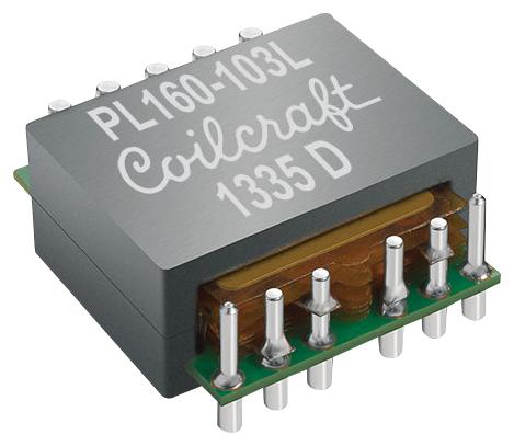 PL160-100L PLANAR TRANSFORMER, 1:1, 160W, SMT COILCRAFT