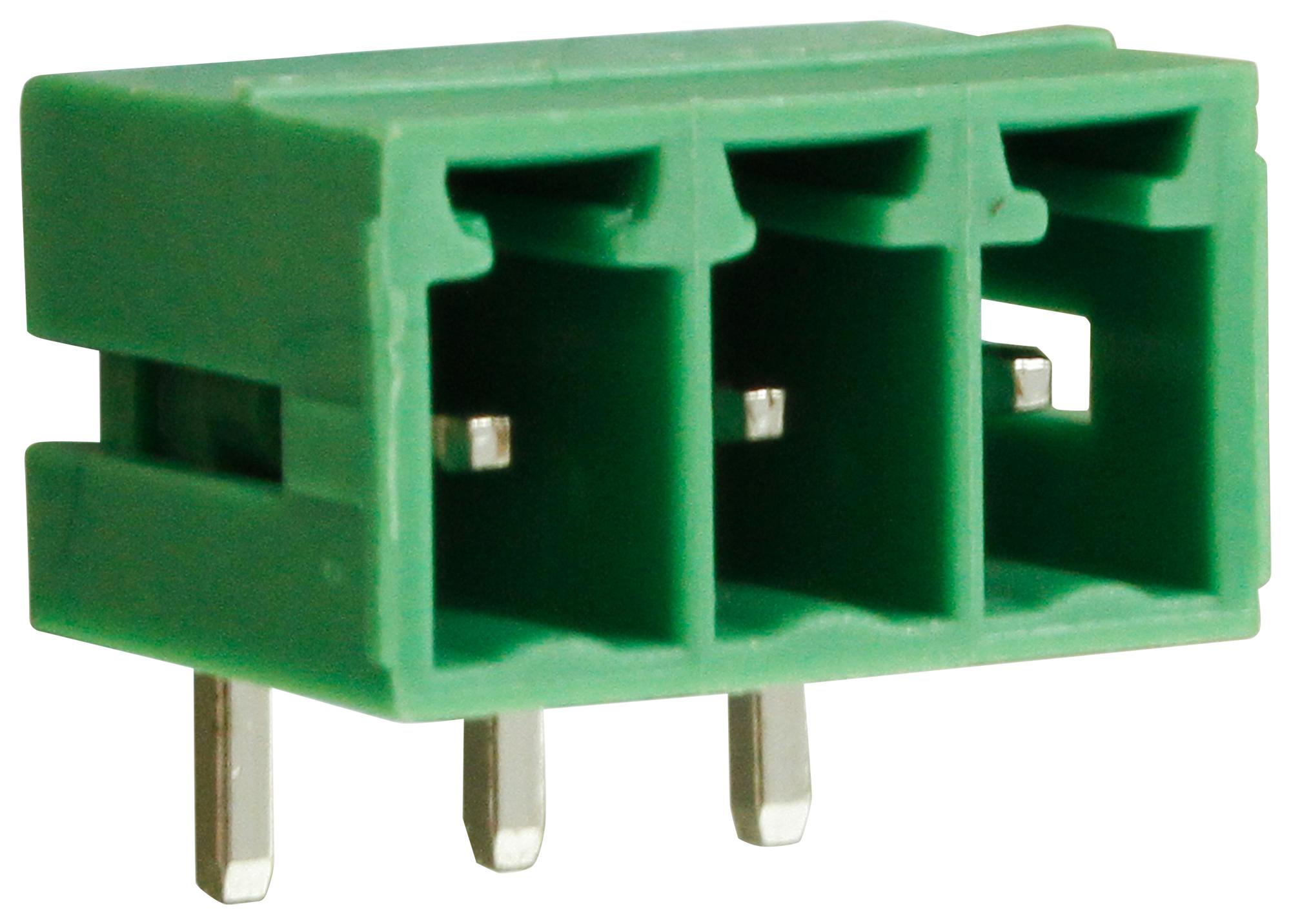 CTBP93HE/3 TERMINAL BLOCK, HEADER, 3POS, R/A, TH CAMDENBOSS