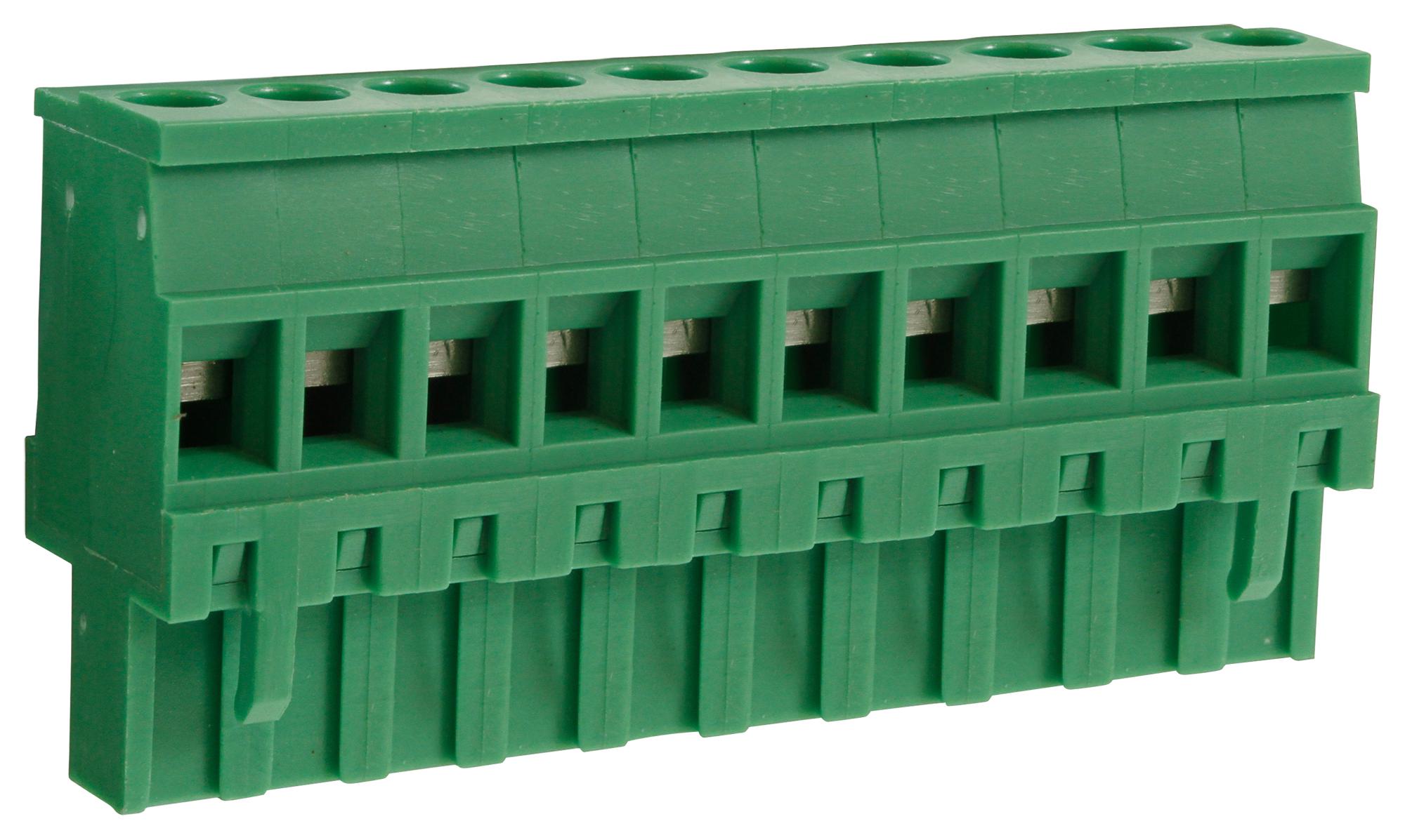 CTBP92VG/10R TB, PLUGGABLE, 10POS, 28-14AWG CAMDENBOSS