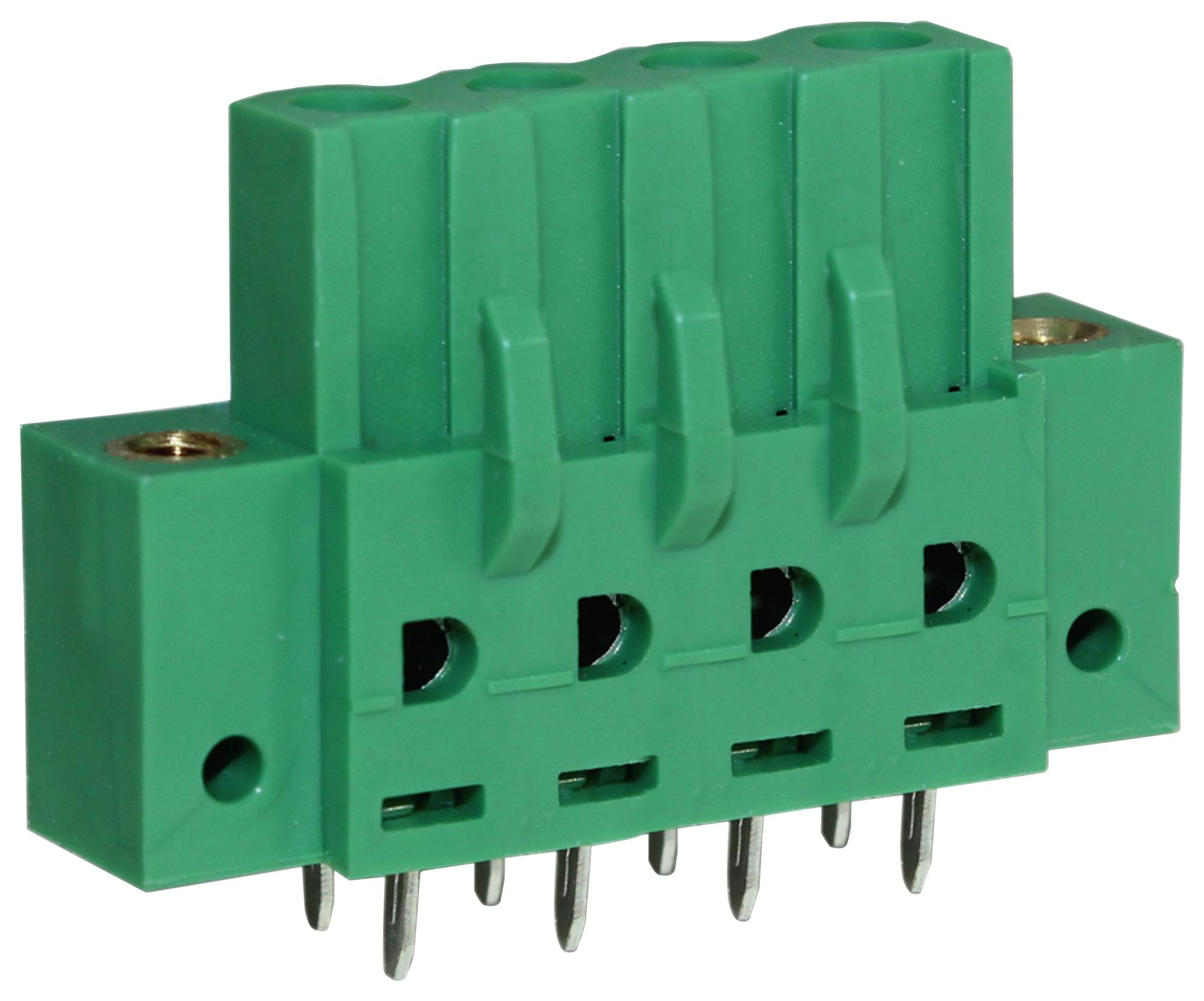 CTBP97VJ/4FL TERMINAL BLOCK, SOCKET, 4POS, R/A, TH CAMDENBOSS