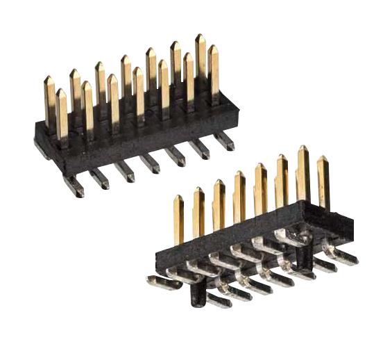 M50-3610742R CONNECTOR, HEADER, 14POS, 2ROW, 1.27MM HARWIN