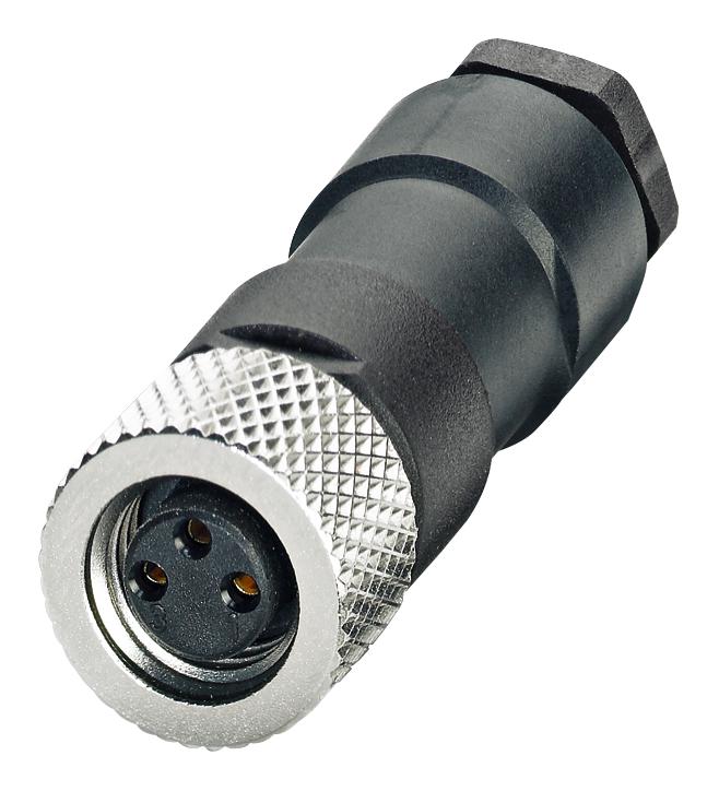 1681185 SENSOR CONNECTOR, M8, RCPT, 4POS PHOENIX CONTACT