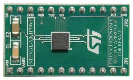 STEVAL-MKI170V1 ADAPTER BOARD, ACCELEROMETER STMICROELECTRONICS