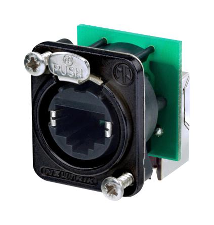 NE8FDP-R-B ENET ADAPTOR, RJ45, JACK, 8P8C, CAT5E NEUTRIK