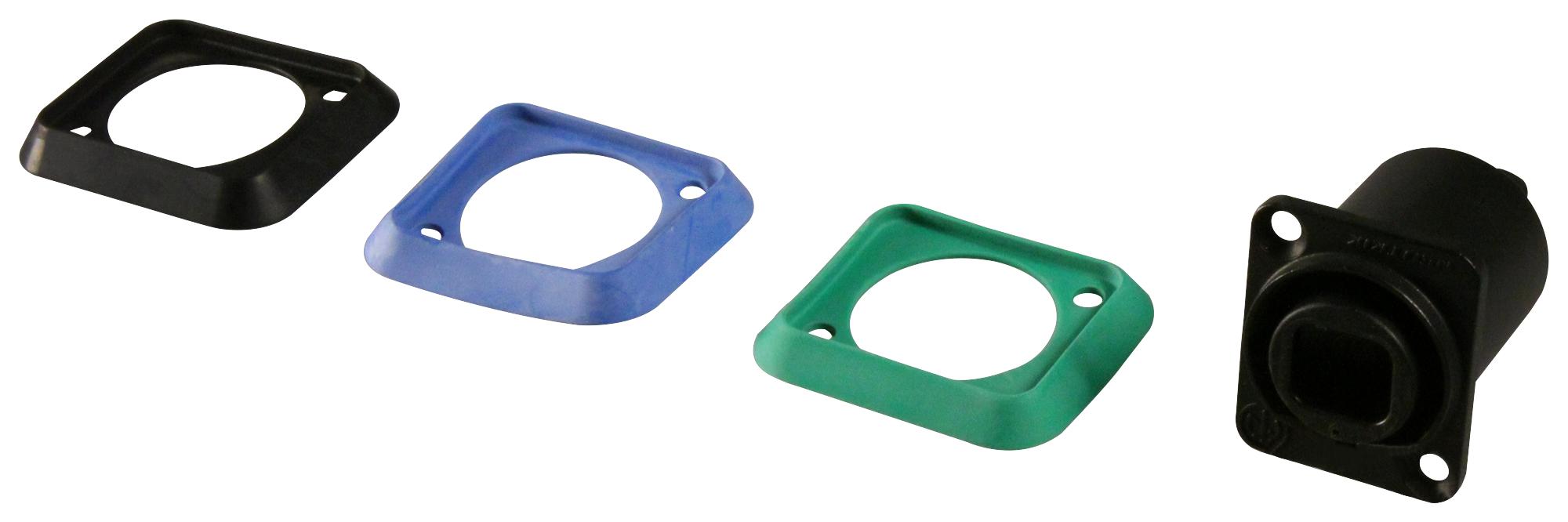 NO4FDW-A FIBRE OPTIC CONNECTOR, LC, IP65, PANEL NEUTRIK