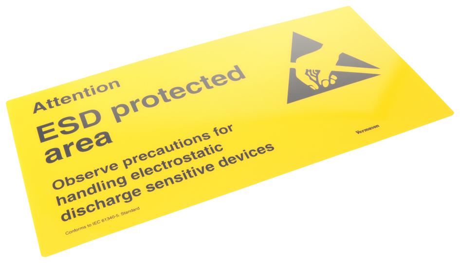 229125 SIGN, STATIC, CAUTION DESCO EUROPE (FORMERLY VERMASON)