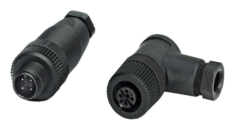 1681130 SENSOR CONNECTOR, M12, RCPT, 4POS PHOENIX CONTACT