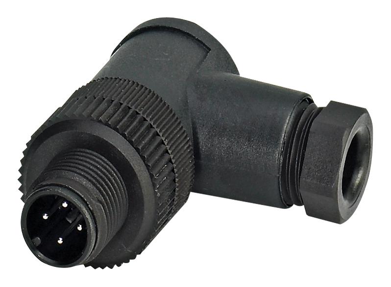 1681091 SENSOR CONNECTOR, M12, PLUG, 4POS PHOENIX CONTACT