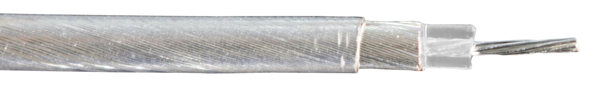 9438 WH033 MICRO COAX CABLE, 0.0088MM², WHITE, 100M ALPHA WIRE