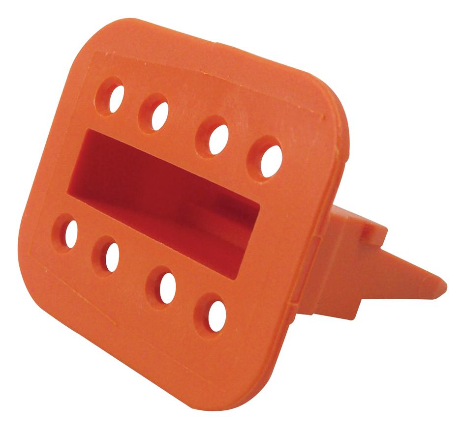 W8S WEDGE LOCK, PBT GF, 8POS PLUG DEUTSCH - TE CONNECTIVITY