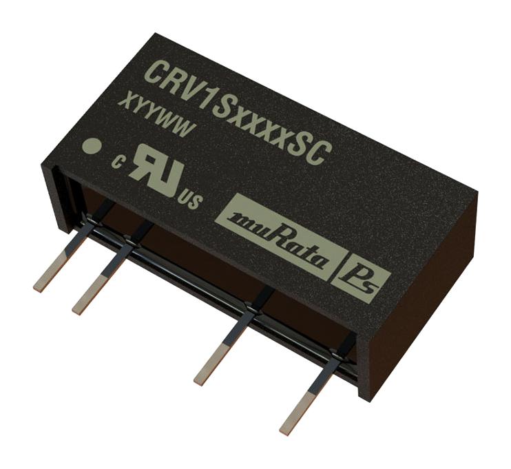 CRV1S1215SC DC-DC CONVERTER, 15V, 0.067A MURATA POWER SOLUTIONS