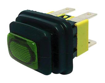 MCPS-5-210-PLBR-SC PB SWITCH, DPST, RED, 250V, QUICKCONNECT MULTICOMP PRO