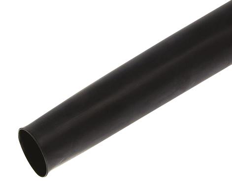 HTAT-12/3-0-SP HEAT SHRINK TUBING, 12MM, 4:1, BLACK RAYCHEM - TE CONNECTIVITY