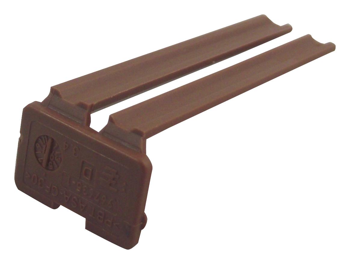 967635-1 TPA, 21POS, PBT GF, BROWN AMP - TE CONNECTIVITY