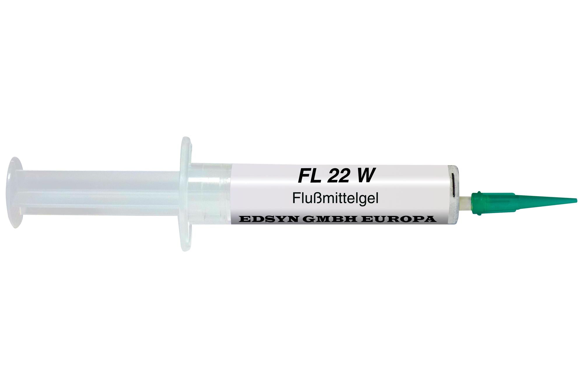 FL22W SOLDERING FLUX, SYRINGE, 5ML EDSYN