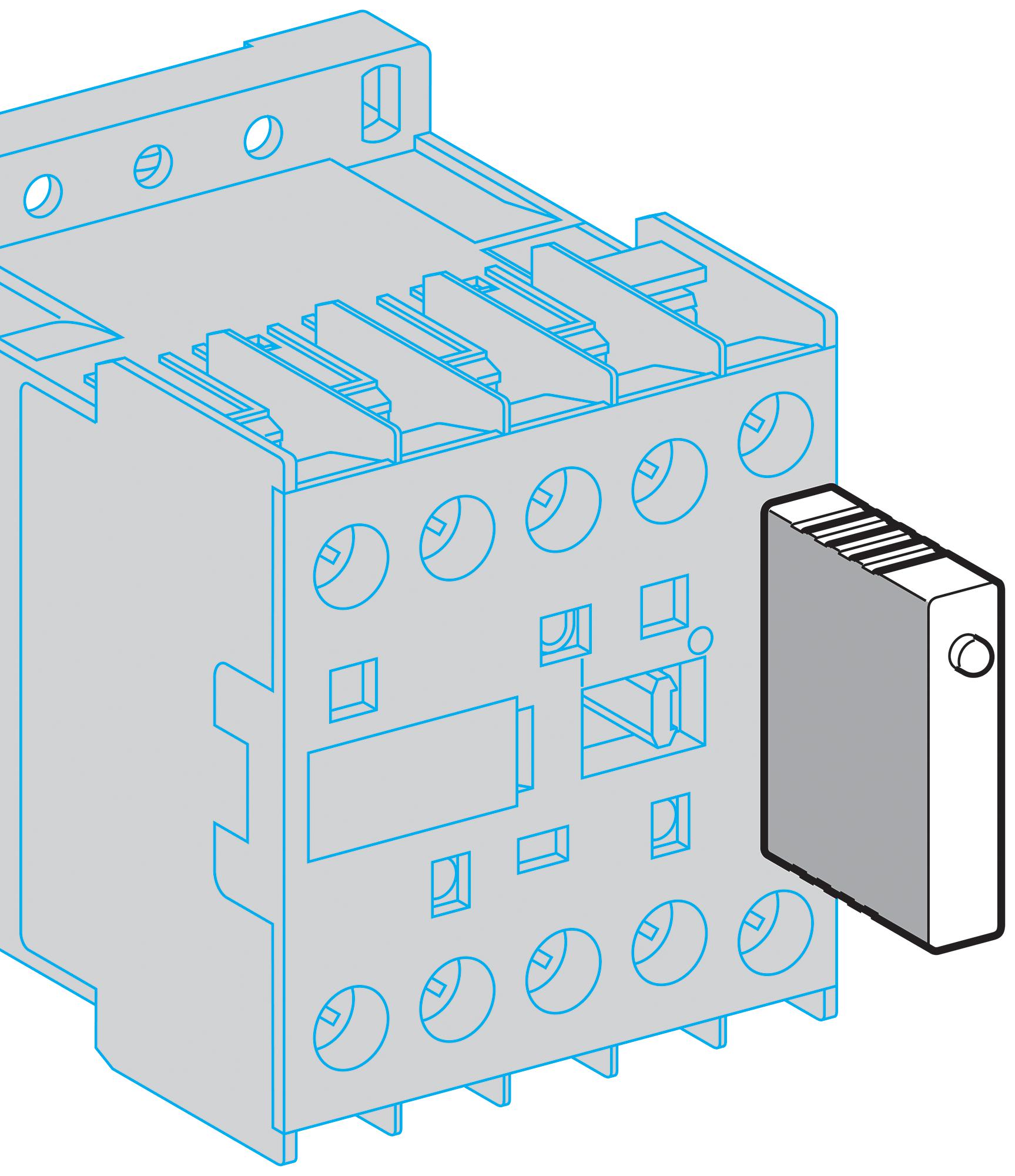 LA4KE1UG SUPPRESSOR MOD, 130-250V, BIDIRECTIONAL SCHNEIDER ELECTRIC