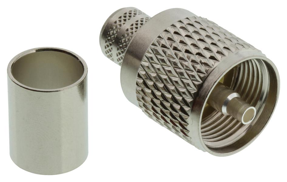 182102 RF CONNECTOR, UHF, STRAIGHT PLUG, CABLE AMPHENOL RF