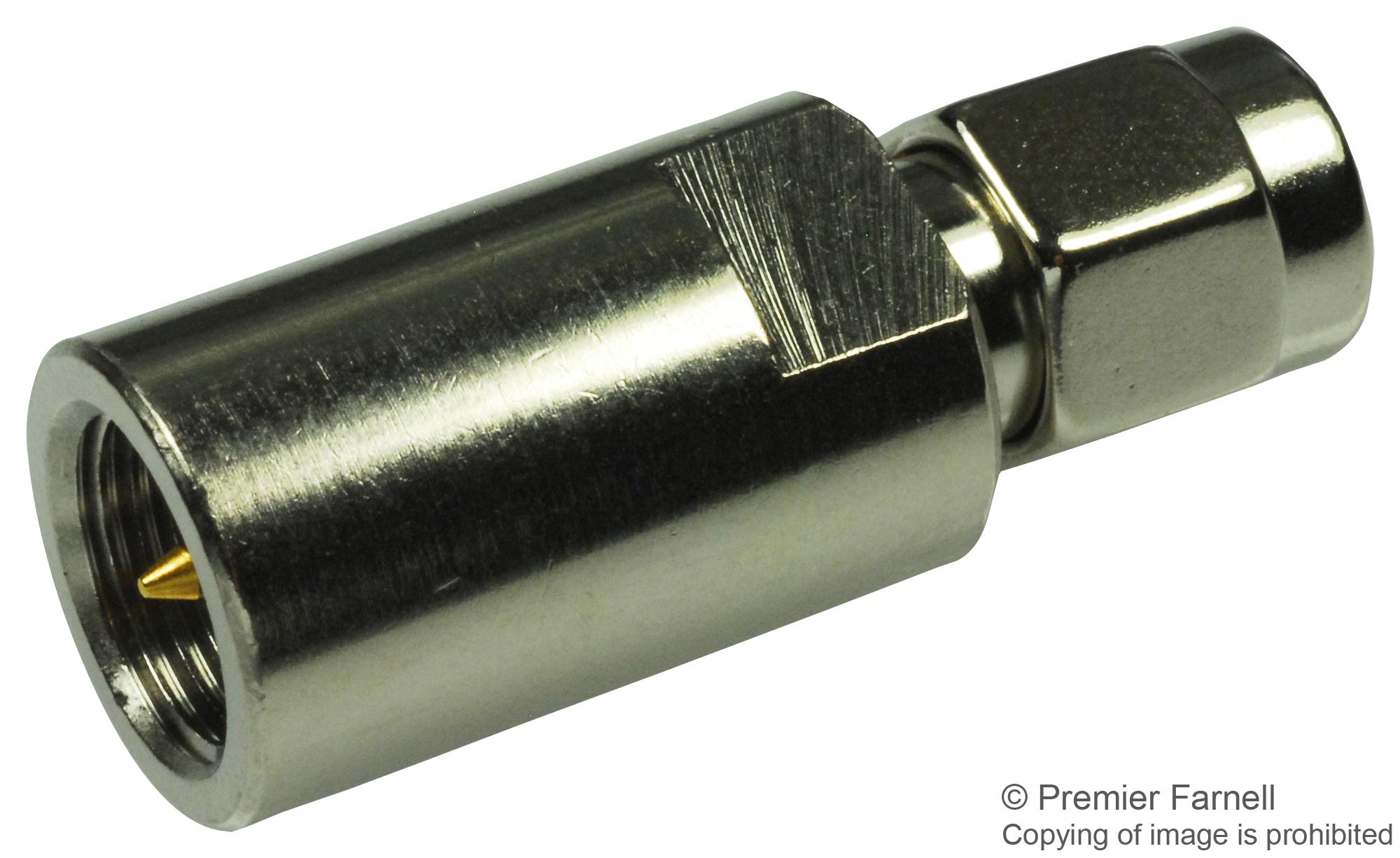 192113 RF COAX ADAPTOR, SMA PLUG-FME PLUG, 1GHZ AMPHENOL RF