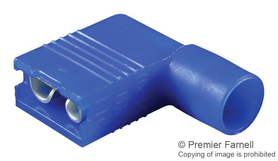 19006-0011 FEMALE DISCONNECT, 6.35MM, 16-14AWG, BLU MOLEX