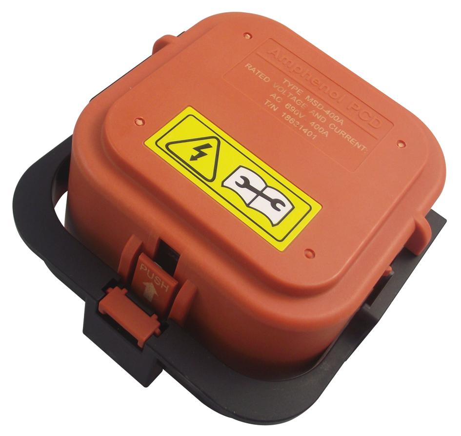 MSDM4002 POWER ENTRY, PLUG, 400A, 690VAC, PANEL AMPHENOL PCD