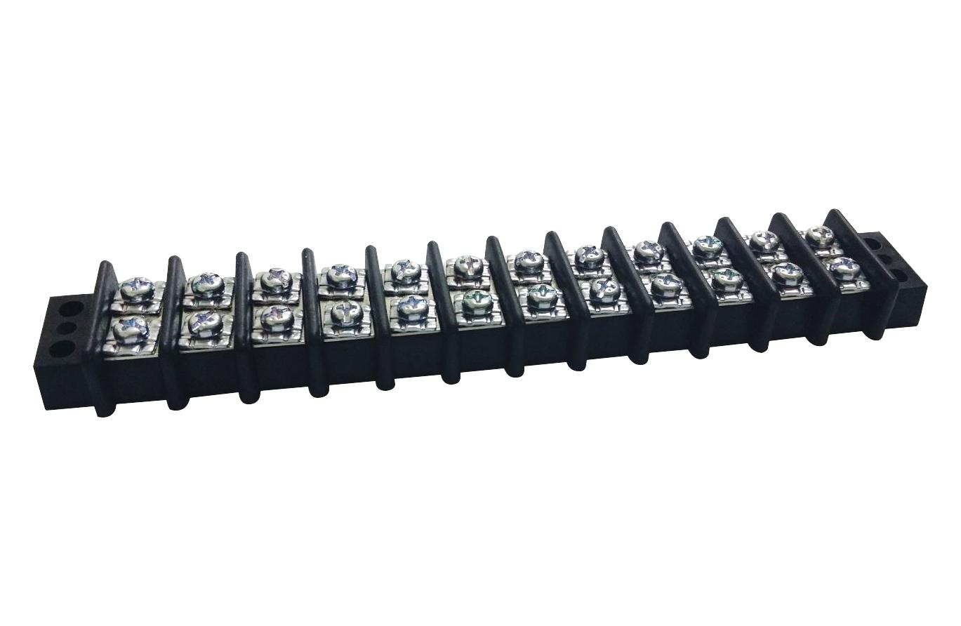 MC001349 TERMINAL BLOCK, BARRIER, 12POS, 10AWG MULTICOMP PRO