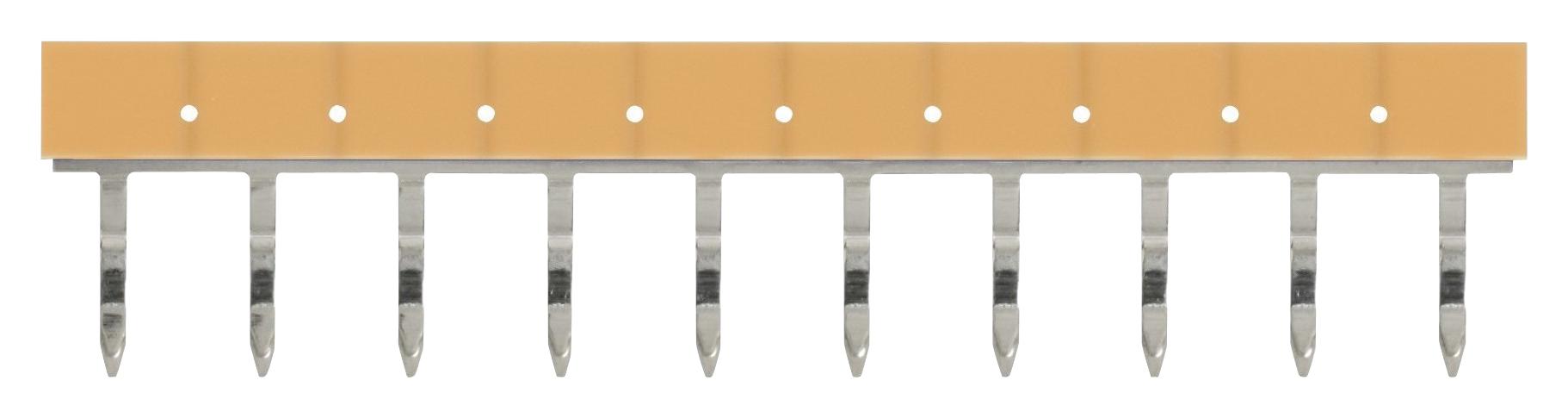 PYDN-6.2-100Y SHORT BAR, I/O RELAY, 6.2MM, 10P, YELLOW OMRON