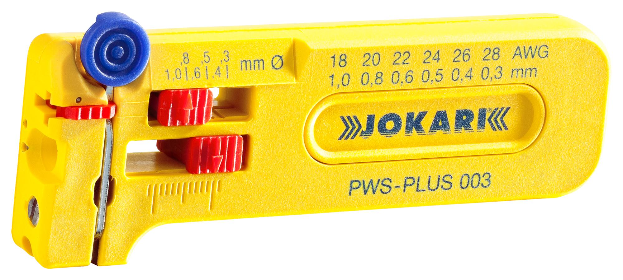 40026 WIRE STRIPPER, 28AWG-18AWG, 0.3MM-1MM JOKARI