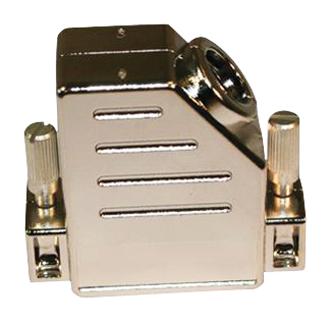 974-025-020R121 BACKSHELL, 40 DEG, 25POS, ABS NORCOMP