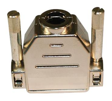 973-009-010R011 BACKSHELL, 180 DEG, 9POS, ABS NORCOMP