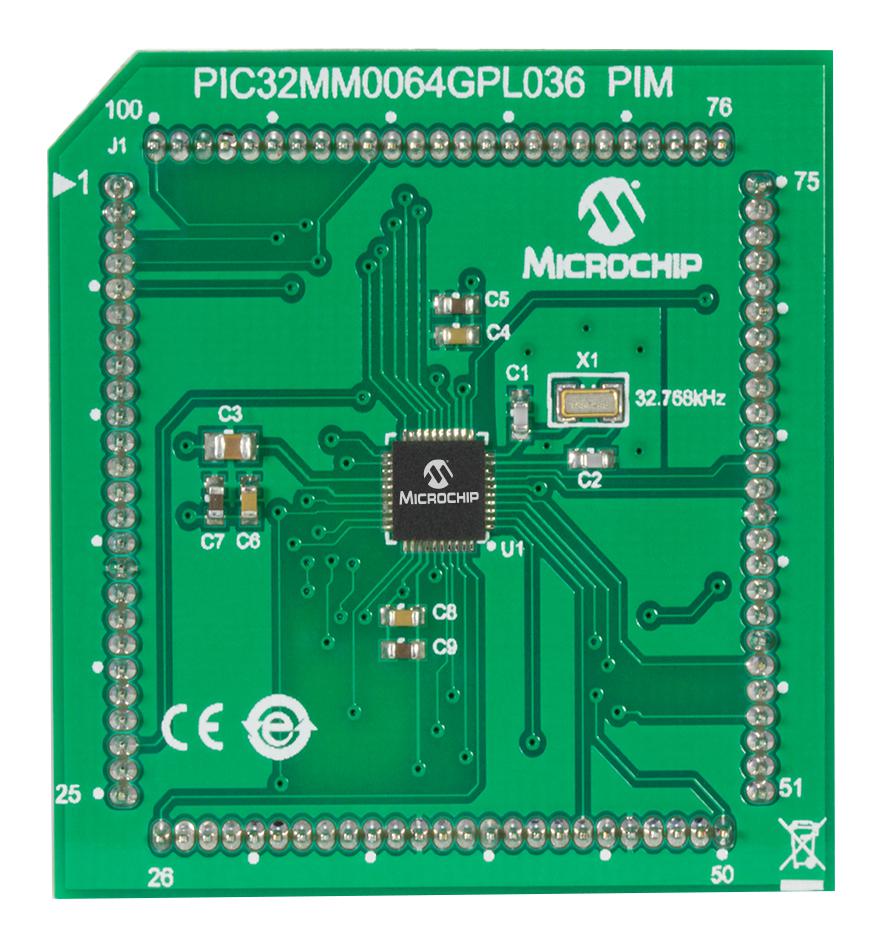 MA320020 PLUG-IN BOARD, PIC32 MICROCONTROLLER MICROCHIP