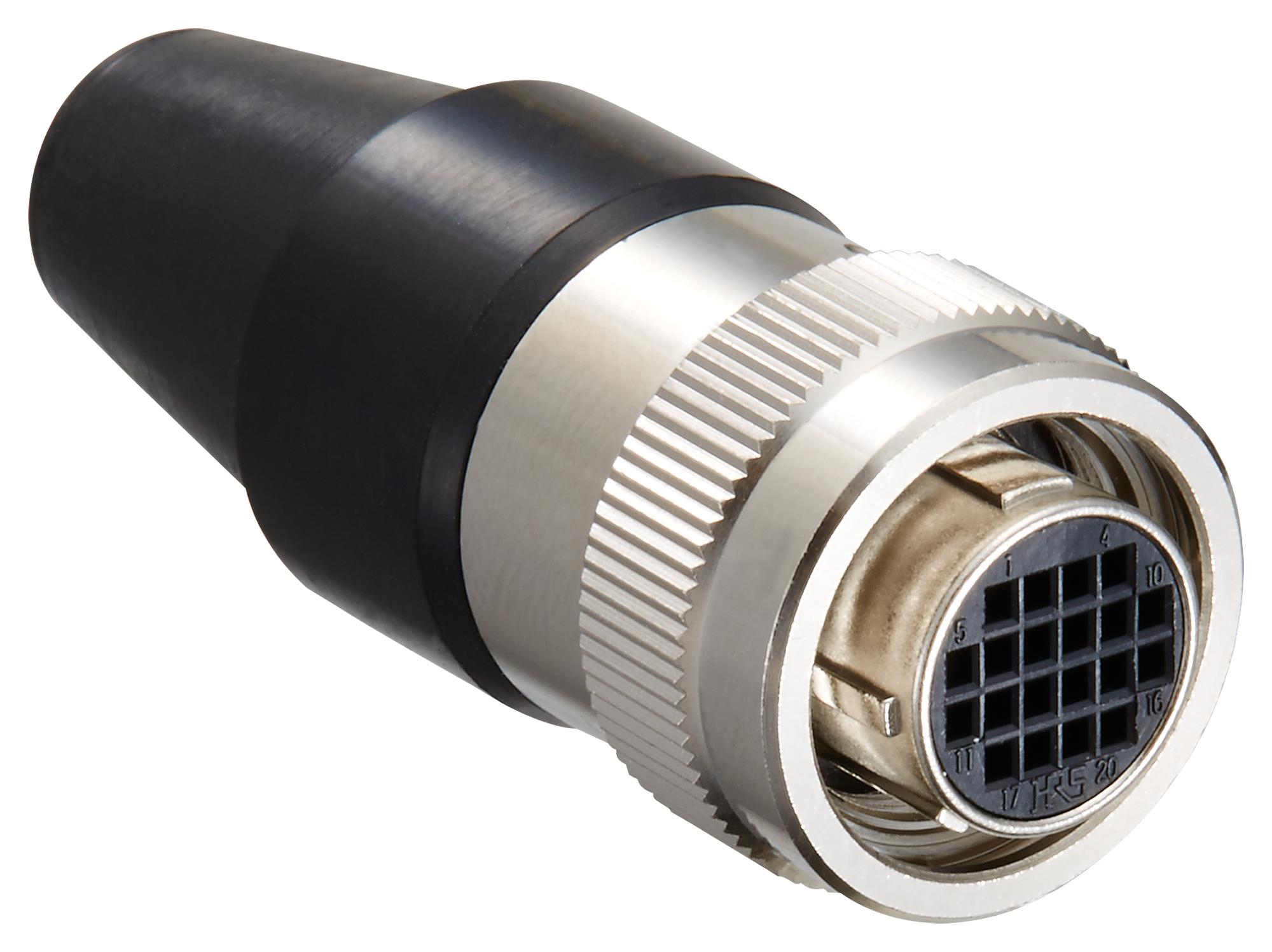 HR22-12TPD-20S(73) CIRCULAR CONN, PLUG, 20POS, CABLE HIROSE(HRS)